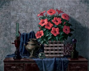 水会展(2015)_花のある静物